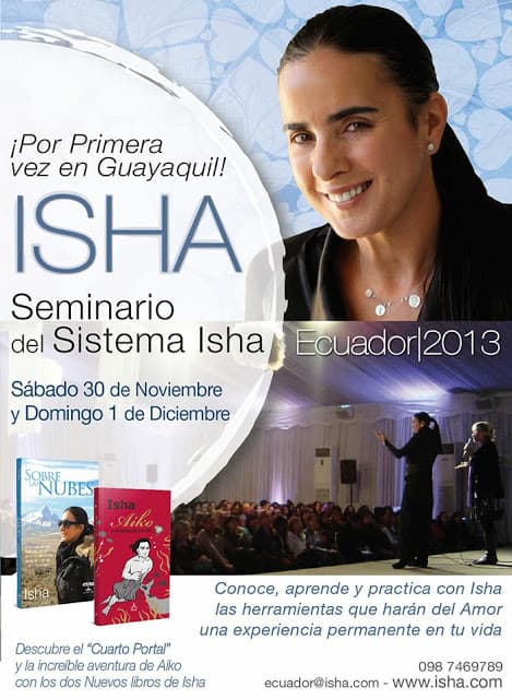Isha por Primera vez en Guayaquil – Ecuador