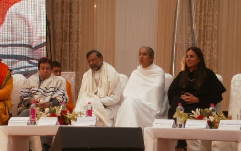 Isha en el global Dharma council.