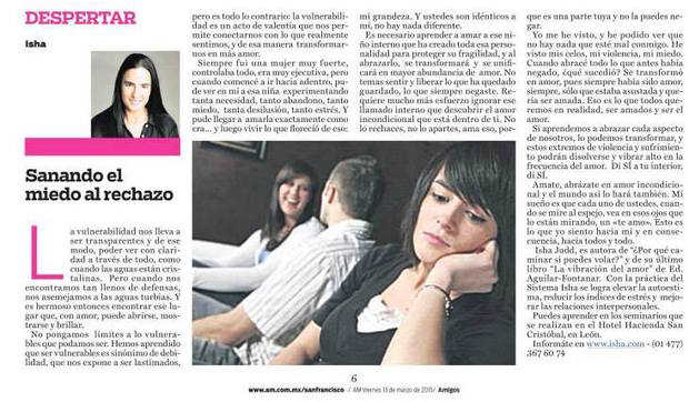 Sanando el miedo al rechazo
