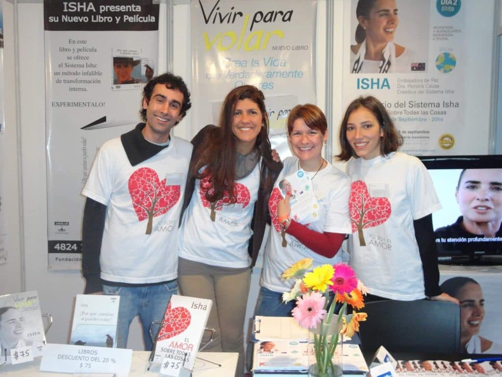 ISHA en su paso por Buenos Aires y presentación en FEVIDA