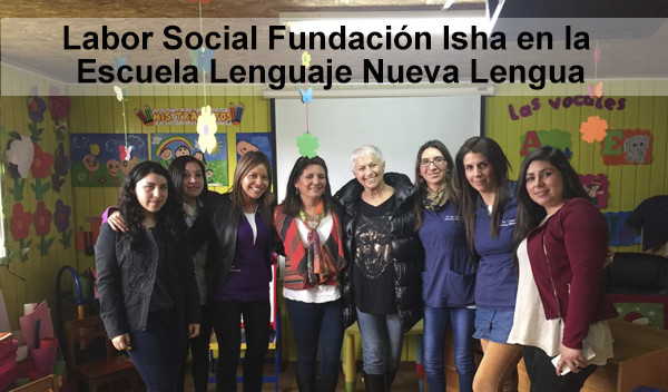 Hoy impartimos un precioso Seminario como parte de la labor social de la Fundación Isha Educando para la Paz, en la Escuela de Lenguaje Nueva Lengua, en Puerto Montt. Fué muy lindo compartir una de la