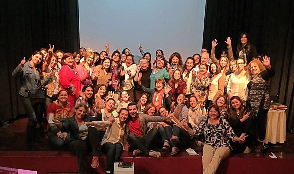 Así termina el seminario en Rancagua!!! Todos se van con el corazón lleno de amor y con una herramientas potentes para cultivar La Paz día a día. Agradecemos al Teatro Casa del Arte por abrirnos sus p