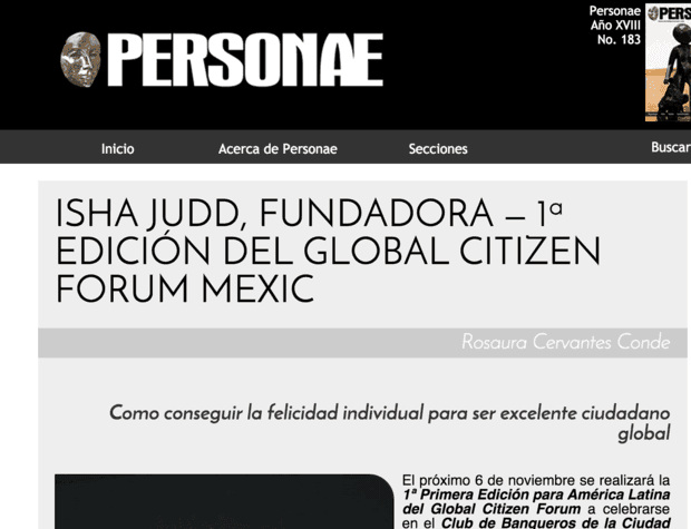 Revista Personae, Veracruz, México
