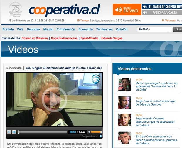 Radio Cooperativa, Chile
