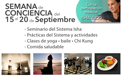 Semana de Conciencia en Centro Isha Uruguay 15-20 Septiembre 2017