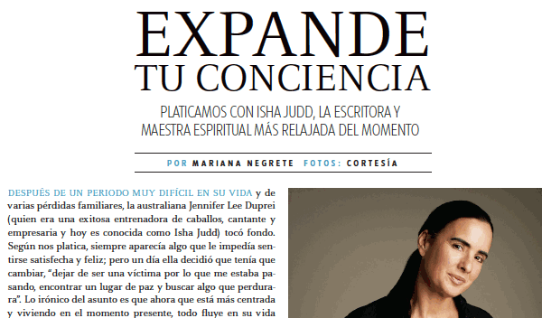 Revista Sky view México: Expande tu conciencia