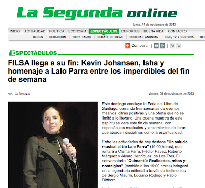 Isha - La segunda Chile