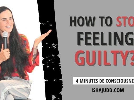 HOW TO STOP FEELING GUILTY?