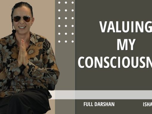 VALUING MY CONSCIOUSNESS