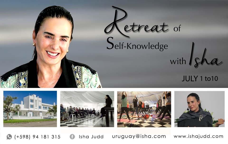 Retreat with Isha from July 1 to 10 in Uruguay